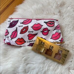 Nuxe Huile Prodigieuse Oil Set & Makeup Bag